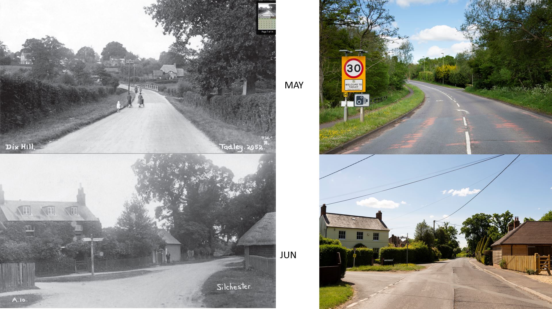 Then and Now 2021 Calendar - Tadley and District History ...